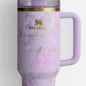 🌸STANLEY x LOVESHACKFANCY Happy Thoughts Tumbler 40oz‼️ BRAND NEW IN BOX ‼️
